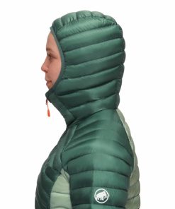 Ona mmtsklep Kurtki I Kamizelki | Kurtka Broad Peak In Hooded Jacket Women Jade-Dark Jade