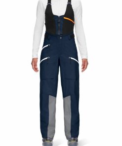 Ona mmtsklep Spodnie I Spodenki | La Liste Pro Hs Bib Pants Women .34 Marine-White