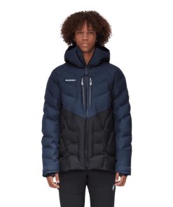 On mmtsklep Kurtki I Kamizelki | Photics Ski Hs Thermo Hooded Jacket Men .S Black-Marine