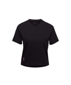 Ona mmtsklep Koszulki I Koszule | Koszulka Massone T-Shirt Cropped Women Patch Black