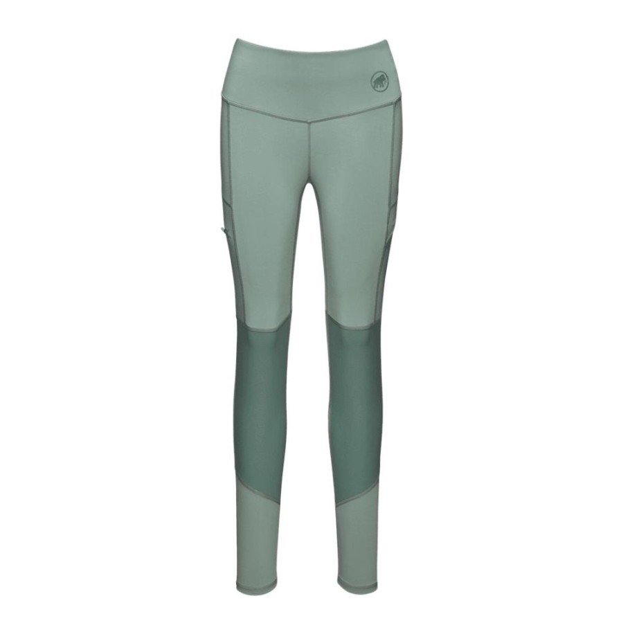 Ona mmtsklep Spodnie I Spodenki | Legginsy Zinal Hybrid Tights Women Jade-Dark Jade