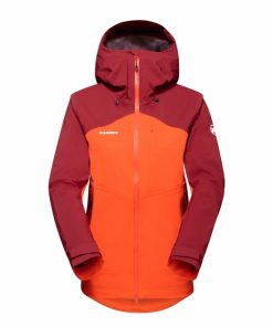 Ona mmtsklep Kurtki I Kamizelki | Kurtka Alto Guide Hs Hooded Jacket Women Hot Red-Blood Red