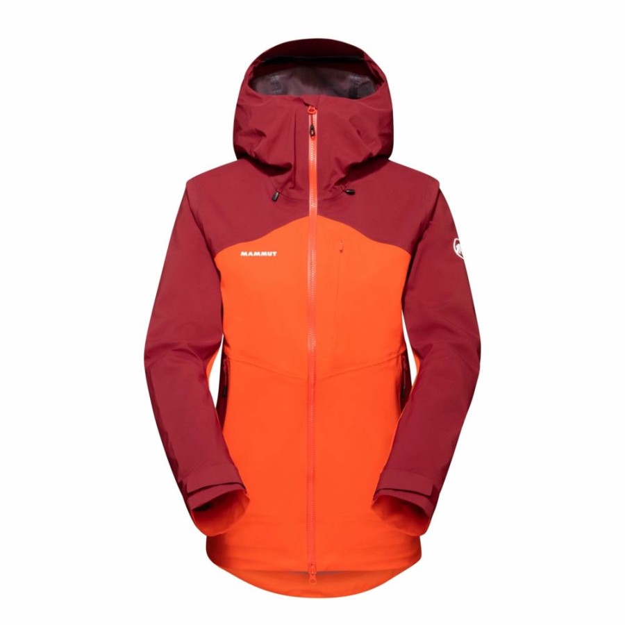 Ona mmtsklep Kurtki I Kamizelki | Kurtka Alto Guide Hs Hooded Jacket Women Hot Red-Blood Red