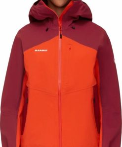 Ona mmtsklep Kurtki I Kamizelki | Kurtka Alto Guide Hs Hooded Jacket Women Hot Red-Blood Red