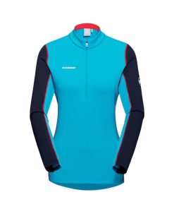 Ona mmtsklep Polary I Bluzy | Aenergy Ml Half Zip Pull Women Sky-Night