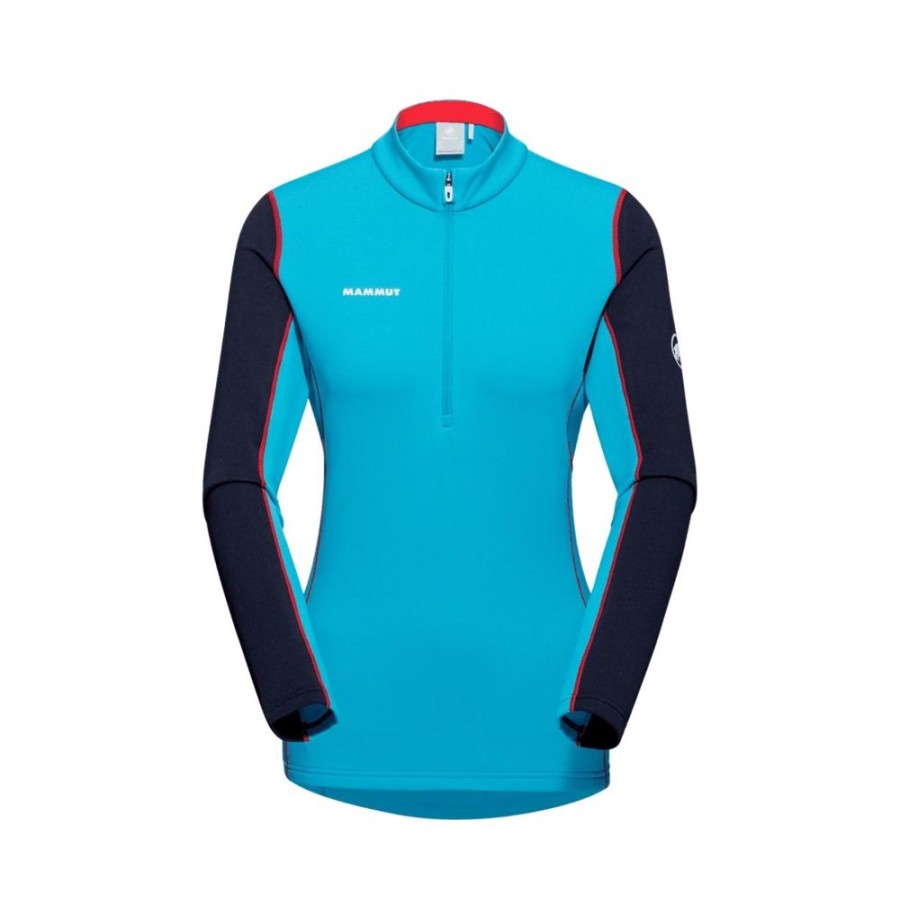 Ona mmtsklep Polary I Bluzy | Aenergy Ml Half Zip Pull Women Sky-Night