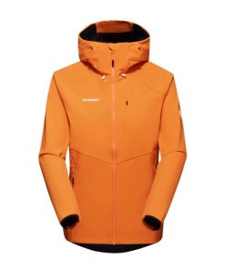 Ona mmtsklep Kurtki I Kamizelki | Kurtka Ultimate Comfort So Hooded Jacket Women Dark Tangerine