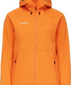 Ona mmtsklep Kurtki I Kamizelki | Kurtka Ultimate Comfort So Hooded Jacket Women Dark Tangerine