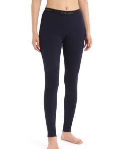 Ona mmtsklep Bielizna Termoaktywna | Legginsy Damskie Merino 200 Oasis Midnight Navy-423