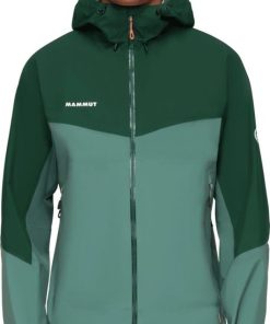 On mmtsklep Kurtki I Kamizelki | Kurtka Convey Tour Hs Hooded Jacket Men Dark Jade-Woods