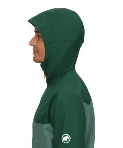 On mmtsklep Kurtki I Kamizelki | Kurtka Convey Tour Hs Hooded Jacket Men Dark Jade-Woods