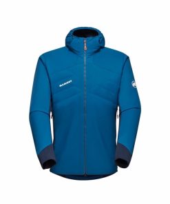 On mmtsklep Kurtki I Kamizelki | Kurtka Rime Light In Flex Hooded Jacket Men Deep Ice-Marine