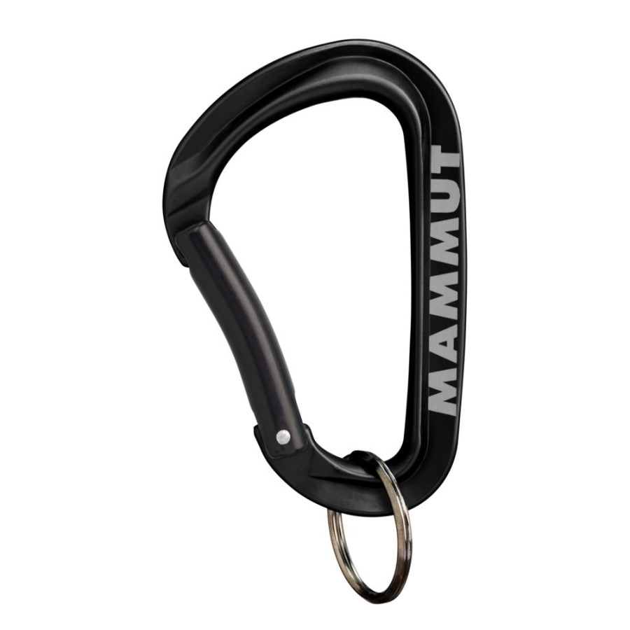 Sprzet mmtsklep Akcesoria | Mammut Mini Carabiner Workhorse Keylock L .One Size Black