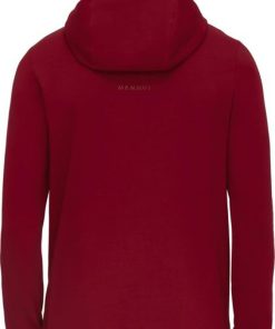 On mmtsklep Polary I Bluzy | Bluza Mammut Ml Hoody Men Original Blood Red