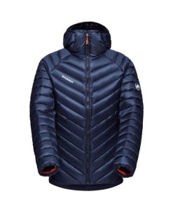 On mmtsklep Kurtki I Kamizelki | Kurtka Broad Peak In Hooded Jacket Men Marine-Black