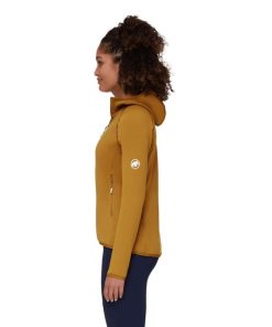 Ona mmtsklep Polary I Bluzy | Polar Aconcagua Ml Hooded Jacket Women Cheetah