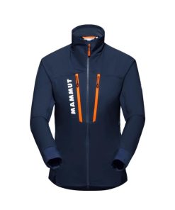 Ona mmtsklep Kurtki I Kamizelki | Kurtka Aenergy In Hybrid Jacket Women Marine-Vibrant Orange