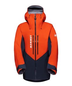 On mmtsklep Kurtki I Kamizelki | La Liste Hs Hooded Jacket Men .M Marine-Hot Red