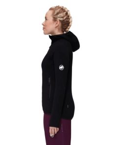 Ona mmtsklep Polary I Bluzy | Polar Aconcagua Ml Hooded Jacket Women Black