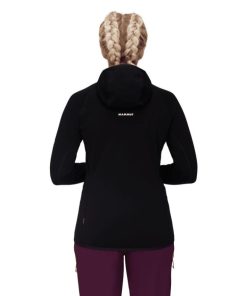 Ona mmtsklep Polary I Bluzy | Polar Aconcagua Ml Hooded Jacket Women Black