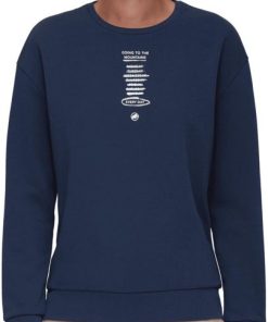 Ona mmtsklep Polary I Bluzy | Bluza Mammut Core Ml Crew Neck Women Every Day Marine