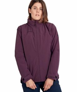 Ona mmtsklep Kurtki I Kamizelki | Kurtka Trovat 3 In 1 Hs Hooded Jacket Women Blackberry-Spicy