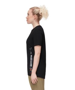 Ona mmtsklep Koszulki I Koszule | Koszulka Mammut Core T-Shirt Women Snow Black